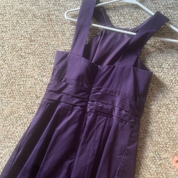 Dark purple bride maids dress - Picture 3 of 4